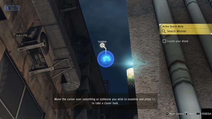 Time for a Search Mission - you have to find your drone - Prologue | Judgment Walkthrough - The main storyline - Judgment Guide