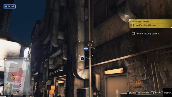 Now run to the specified location - you have to find the camera - Chapter 1 Three Blind Mice | Judgment Walkthrough - The main storyline - Judgment Guide