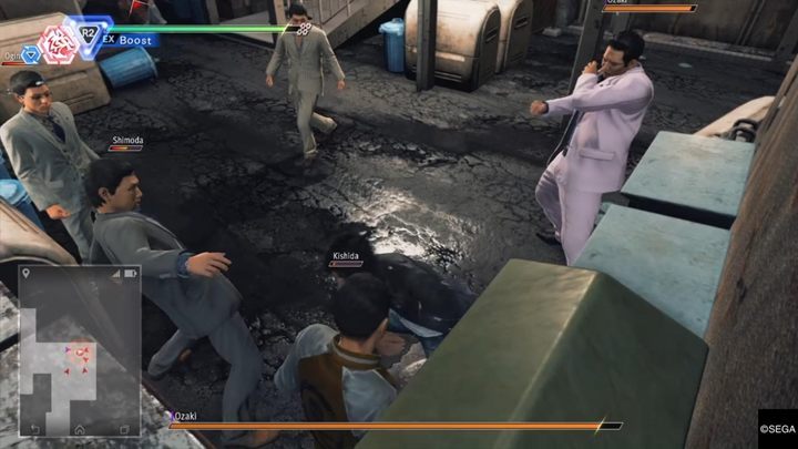 You need to get information in Konban Wife - Chapter 2 Beneath the Surface | Judgment Walkthrough - The main storyline - Judgment Guide