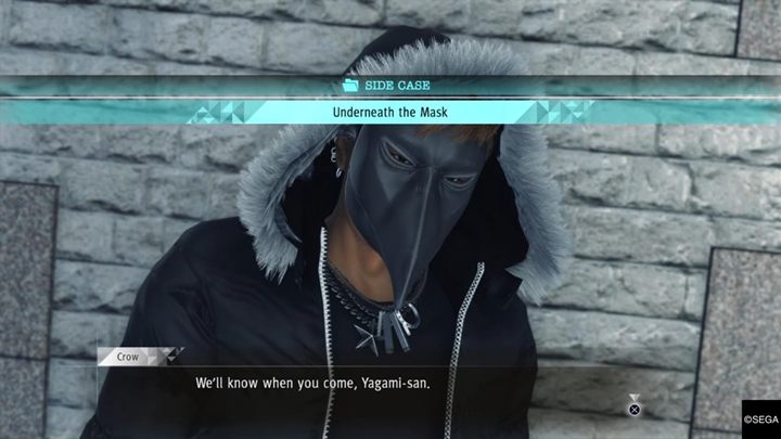 Toru will go through the door, and if you try to do the same, you will be halted by the seller - Chapter 3 The Stickup | Judgment Walkthrough - The main storyline - Judgment Guide