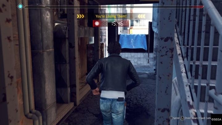 Description: Go to the specified location and then target Hiyama - Kamurocho Streets | Judgment side cases walkthrough - Side cases - Judgment Guide