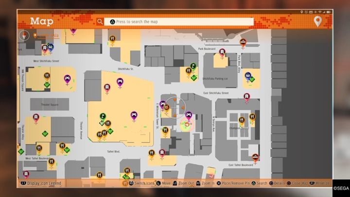 Here you will find a second cat with a drone - Friends and their missions in Judgment - Side activities - Judgment Guide