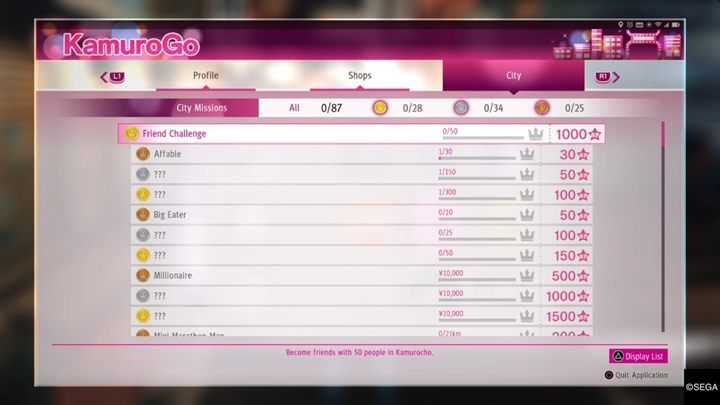 Trophy type: bronze - Judgment: Trophies / Achievements - list - Basics - Judgment Guide