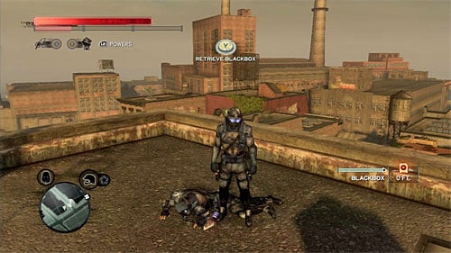 You can find the body on the buildings rooftop - Green Zone - p. 1 | Secrets - Secrets - Prototype 2 Game Guide
