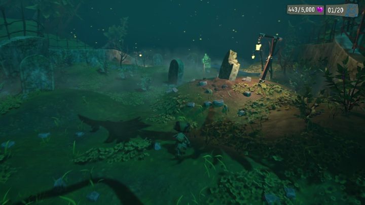 Immediately after finishing Cruller's Correspondence you'll find yourself in the graveyard - Psychonauts 2: Tomb of the Sharkophogus - walkthrough - Walkthrough - Psychonauts 2 Guide