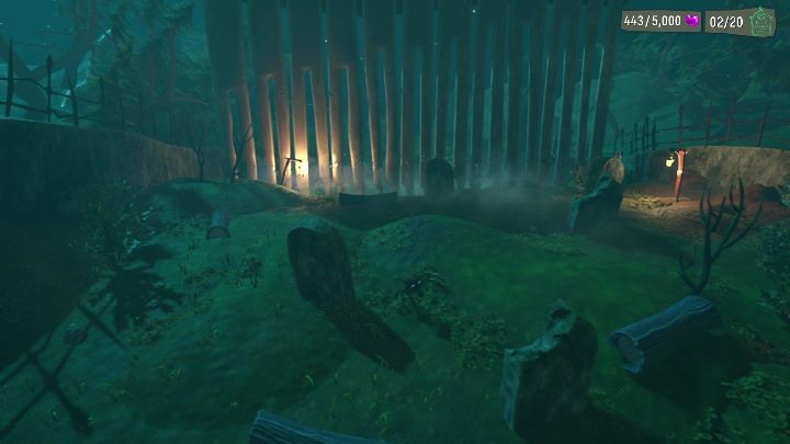 As you move forward, you'll suddenly spring a trap, initiating a chase sequence - Psychonauts 2: Tomb of the Sharkophogus - walkthrough - Walkthrough - Psychonauts 2 Guide