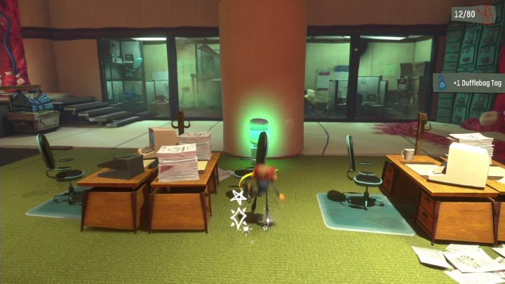 Location: Central Office - Psychonauts 2: Emotional Baggage, Lobotos Labyrinth - where to find? - Lobotos Labryinth - Psychonauts 2 game guide