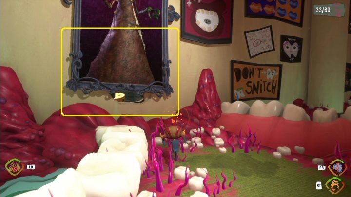 Location: Poster Gallery - Psychonauts 2: Emotional Baggage, Lobotos Labyrinth - where to find? - Lobotos Labryinth - Psychonauts 2 game guide