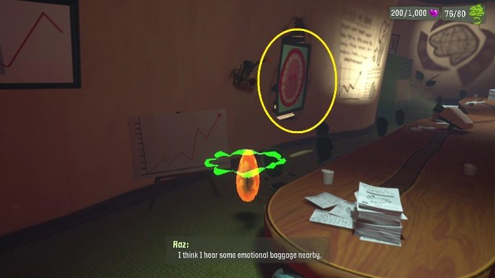 Location: Conference Room - Psychonauts 2: Emotional Baggage, Lobotos Labyrinth - where to find? - Lobotos Labryinth - Psychonauts 2 game guide