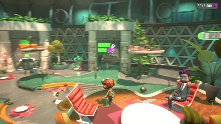 Location: Lobby - Psychonauts 2: PSI Challenge Marker, The Motherlobe - where to find? - The Motherlobe - Psychonauts 2 game guide
