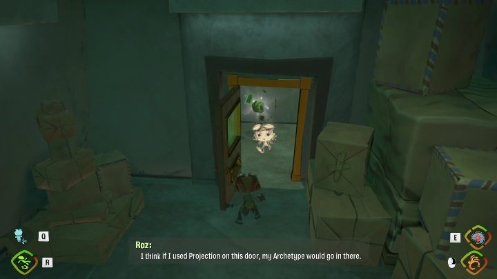 To reach this secret you need a skill - Projection - Psychonauts 2: PSI Challenge Marker, The Motherlobe - where to find? - The Motherlobe - Psychonauts 2 game guide