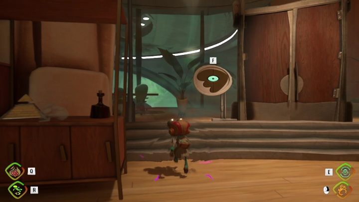 Location: Nerve Center - Psychonauts 2: PSI Challenge Marker, The Motherlobe - where to find? - The Motherlobe - Psychonauts 2 game guide