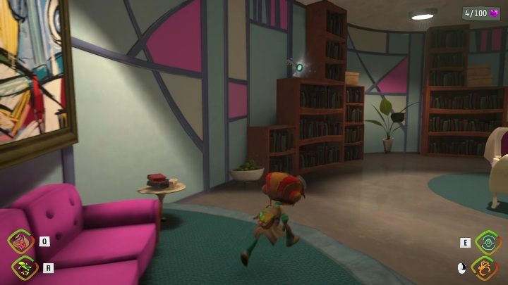 Location: Classroom - Psychonauts 2: Supply Chest Keys, The Motherlobe - where to find? - The Motherlobe - Psychonauts 2 Guide