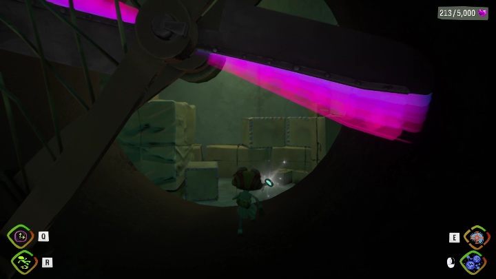 This key is hidden behind the fan - Psychonauts 2: Supply Chest Keys, The Motherlobe - where to find? - The Motherlobe - Psychonauts 2 Guide