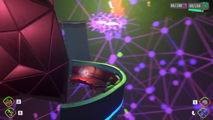 The Half-A-Mind is right next to the passageway, on the bar couch - Psychonauts 2: Half-A-Mind, Hollis Classroom - where to find? - Hollis Classroom - Psychonauts 2 Guide