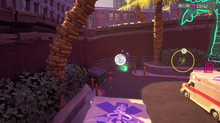 Location: Hospital Parking Lot - Psychonauts 2: Nuggets of Wisdom, Hollis Classroom - where to find? - Hollis Classroom - Psychonauts 2 Guide