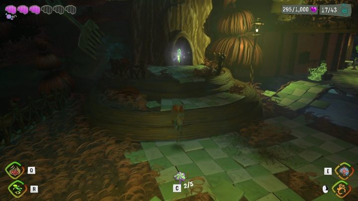 You'll find this tag shortly after the first area with rats - Psychonauts 2: Emotional Baggage, Fords Follicles - where to find? - Fords Follicles - Psychonauts 2 Guide