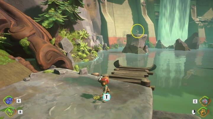 Location: Mux Turbine - Psychonauts 2: PSI Challenge Marker, The Quarry - where to find? - The Quarry - Psychonauts 2 Guide