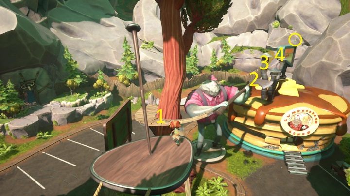 Location Lumberstack Diner - Psychonauts 2: PSI Challenge Marker, Questionable Area - where to find? - Questionable Area - Psychonauts 2 Guide