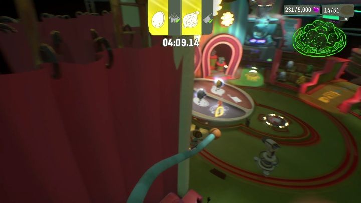 You can reach this tag by sliding down the blue pipe - Psychonauts 2: Emotional Baggage, Comptons Cookoff - where to find? - Comptons Cookoff - Psychonauts 2 Guide