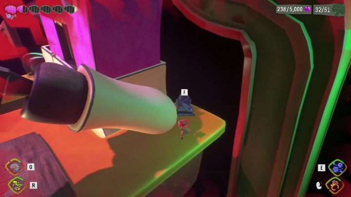 This tag is hidden behind a typewriter - Psychonauts 2: Emotional Baggage, Comptons Cookoff - where to find? - Comptons Cookoff - Psychonauts 2 Guide