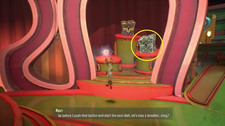Location: After round 2 - Psychonauts 2: Half-A-Mind, Comptons Cookoff - where to find? - Comptons Cookoff - Psychonauts 2 Guide