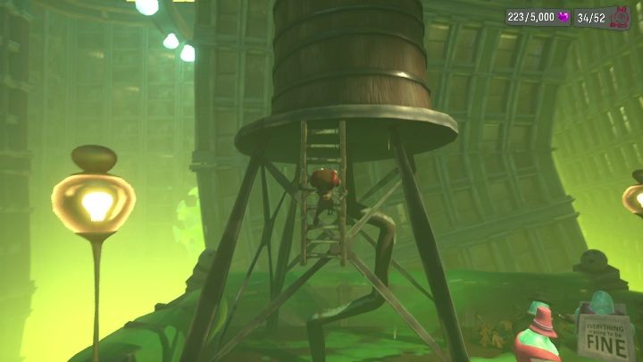 Location: Foul Line Overlook - Psychonauts 2: Nuggets of Wisdom, Strike City - where to find? - Strike City - Psychonauts 2 Guide