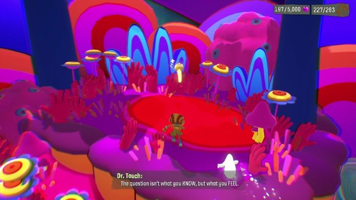 This secret is very easy to obtain - Psychonauts 2: Nuggets of Wisdom, PSI Kings Sensorium - where to find? - PSI Kings Sensorium - Psychonauts 2 Guide