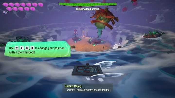 Fighting Truheltia Memonstria is not difficult, but long and exhausting - Psychonauts 2: Truheltia Memonstria boss - how to defeat? - Bosses - Psychonauts 2 Guide