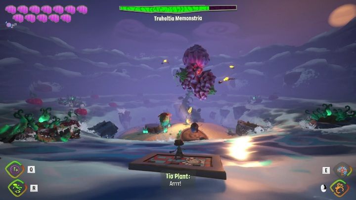 When you deplete the enemy with enough health points, you will change perspective - Psychonauts 2: Truheltia Memonstria boss - how to defeat? - Bosses - Psychonauts 2 Guide