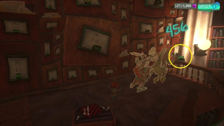 Location: Teacher's Domain - Psychonauts 2: Emotional Baggage Cassies collection - where to find? - Cassies Collection - Psychonauts 2 Guide