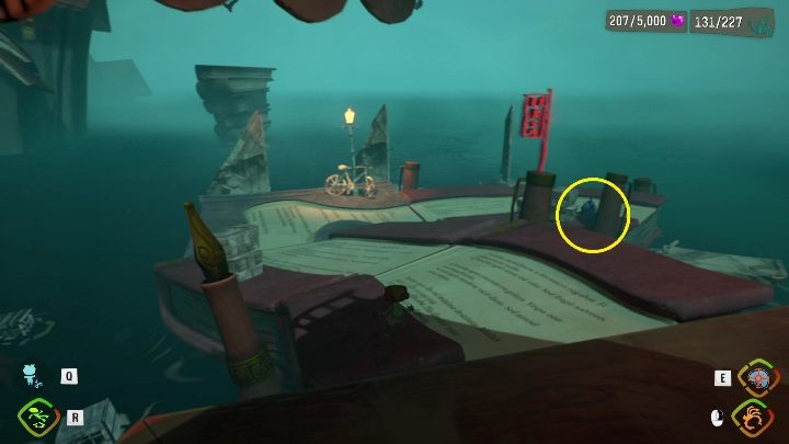 Location: Exhibit A - Psychonauts 2: Emotional Baggage Cassies collection - where to find? - Cassies Collection - Psychonauts 2 Guide