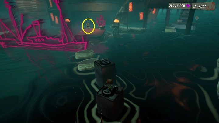 Location Exhibit B - Psychonauts 2: Emotional Baggage Cassies collection - where to find? - Cassies Collection - Psychonauts 2 Guide