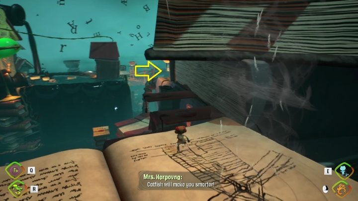 Location Exhibit B - Psychonauts 2: Emotional Baggage Cassies collection - where to find? - Cassies Collection - Psychonauts 2 Guide