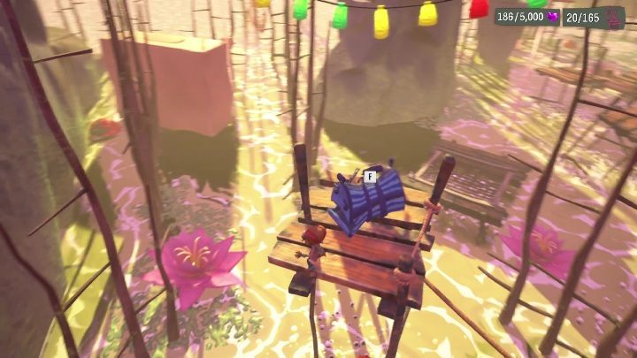 Baggage is on a wooden platform - Psychonauts 2: Emotional Baggage, Bobs bottles - where to find? - Bobs Bottles - Psychonauts 2 Guide