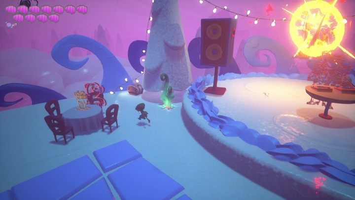 Location: Viking Reception - Psychonauts 2: Emotional Baggage, Bobs bottles - where to find? - Bobs Bottles - Psychonauts 2 Guide