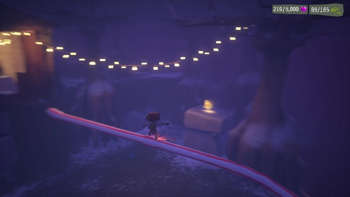 To get to this secret you have to turn right immediately after entering the bottle - Psychonauts 2: Nuggets of Wisdom, Bobs Bottles - where to find? - Bobs Bottles - Psychonauts 2 Guide