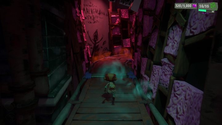 Once you reach the top, you have to burn the painting from the screenshot above - Psychonauts 2: Nuggets of Wisdom, Fatherland Follies - where to find? - Fatherland Follies - Psychonauts 2 Guide