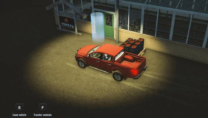 When the plants reach maturity, you can pick them up at the greenhouse. Not all of the trailers can be used to collect items stored in a box (your Metaltech DM4 is one of those trailers). - Greenhouse, small animals and investments, Pure Farming 2018 Walkthrough - Story Mode - Pure Farming 2018 Game Guide