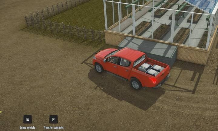 Fertilizer must be delivered to the wooden box located on the wall of the greenhouse. - Greenhouse, small animals and investments, Pure Farming 2018 Walkthrough - Story Mode - Pure Farming 2018 Game Guide