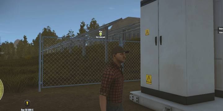 Solar panels. - Greenhouse, small animals and investments, Pure Farming 2018 Walkthrough - Story Mode - Pure Farming 2018 Game Guide