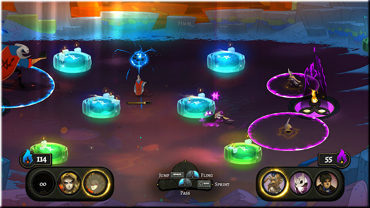 The enemy team members have significantly boosted their skills since the last match - Rites 9-16 | Walkthrough - Walkthrough - Pyre Game Guide