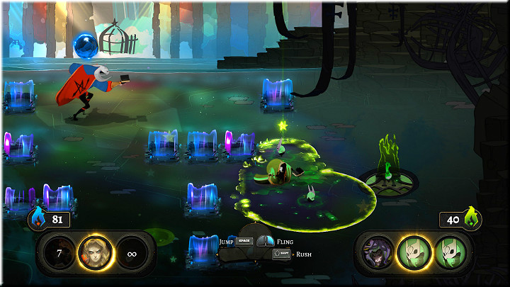 Once again, you can choose which of your companions regains freedom - Rites 9-16 | Walkthrough - Walkthrough - Pyre Game Guide