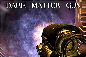 Dark Matter Gun reminds BFG 9000, the weapon of mass destruction from Quake II - Weapons - Quake 4 - Game Guide and Walkthrough