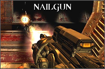 The strongest weapon from all machine guns - Weapons - Quake 4 - Game Guide and Walkthrough