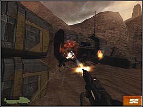 Now, Kane will find himself alone on the battlefield - Canyon - Walkthrough - Quake 4 - Game Guide and Walkthrough