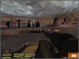 Drive in Nexus building's direction - it's hard to miss - Aqueducts - Walkthrough - Quake 4 - Game Guide and Walkthrough