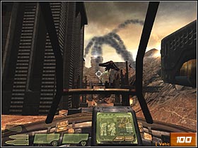 After a few seconds of the march, first enemies will show up already - Construction Zone - Walkthrough - Quake 4 - Game Guide and Walkthrough