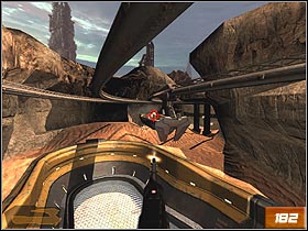 Aircrafts are more dangerous (#181), so destroy them in the first order - Tram Rail - Walkthrough - Quake 4 - Game Guide and Walkthrough