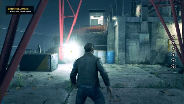 There is a secret under the radio tower - Act III - Research Facility - Walkthrough - Quantum Break - Game Guide and Walkthrough